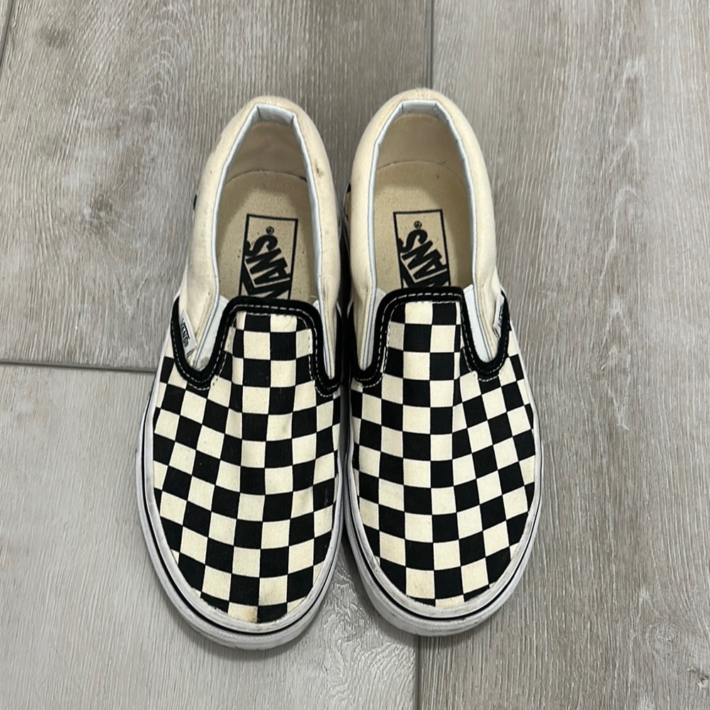 Vans Checkerboard Slip-On Sneakers